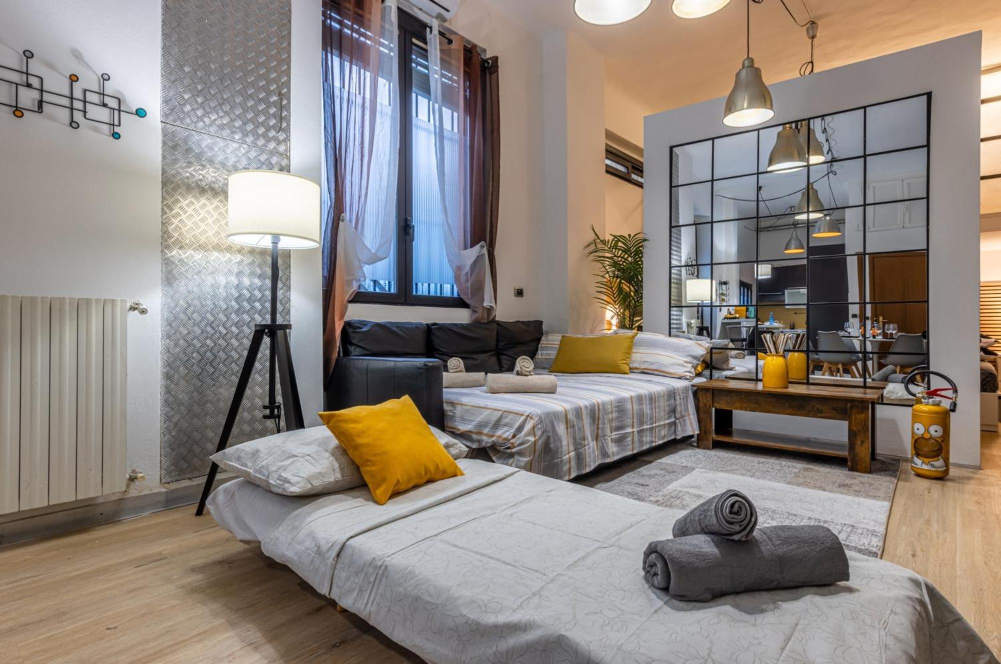 Industrial Loft In Maciacchini - Metro 50M Smartworking & Netflix Apartment Milan Bagian luar foto